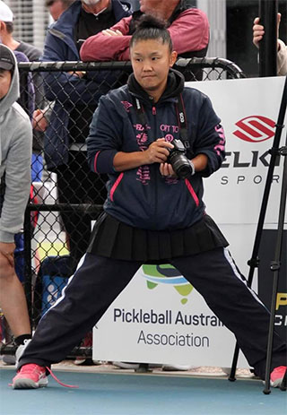 Pickleball Co-ordinator & Tour Photographer – Nay Pinkerton – Beenleigh, QLD